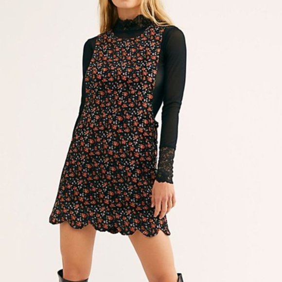 chenille jumper dress